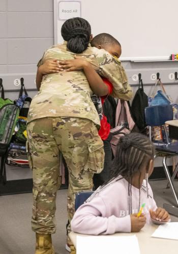 PHOTOS: Wetumpka Elementary student surprised by Veteran sister
