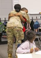 PHOTOS: Wetumpka Elementary student surprised by Veteran sister
