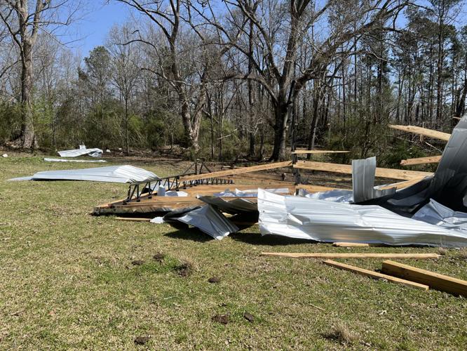PHOTOS: Tornado damage and cleanup in Tallapoosa County