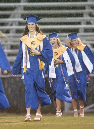 PHOTOS: Rain doesn't stop Reeltown Class of 2021 from graduating