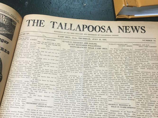 Local coverage of The Share Croppers Union