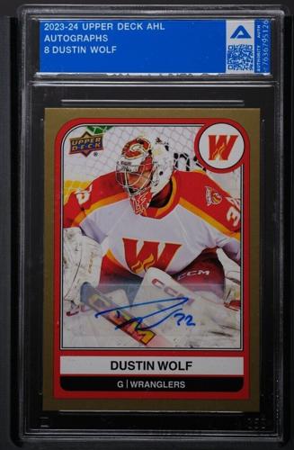 2023-24 Upper Deck AHL Card encapsulated by The Authority