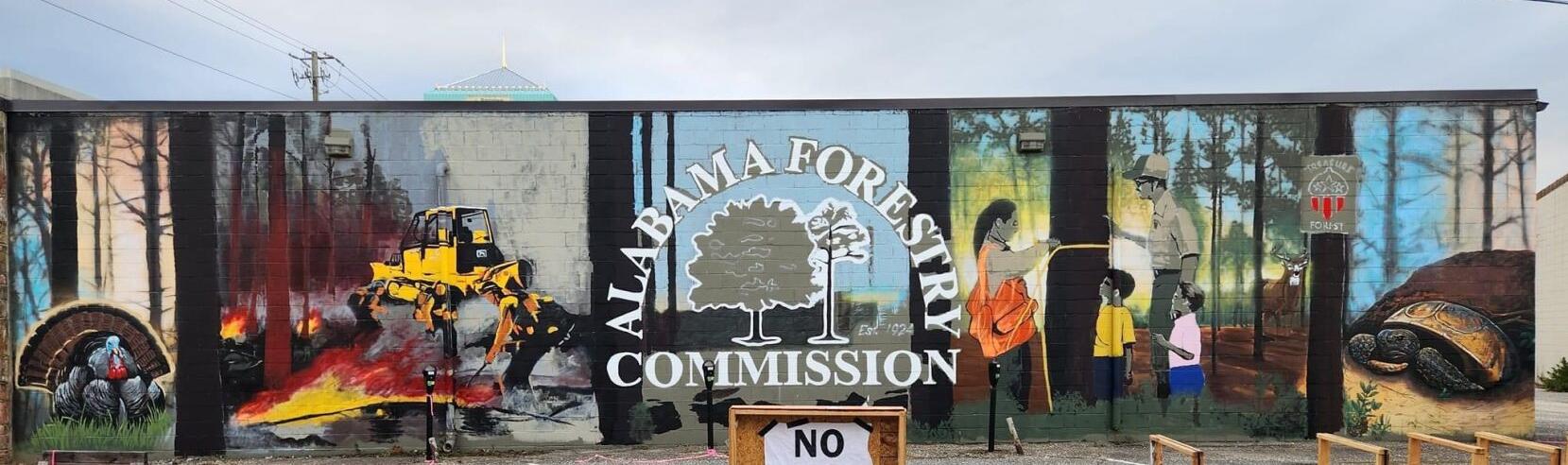 Local artist completes mural in Montgomery