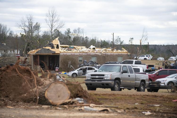 PHOTOS: Cleanup in the Lightwood community after the tornado