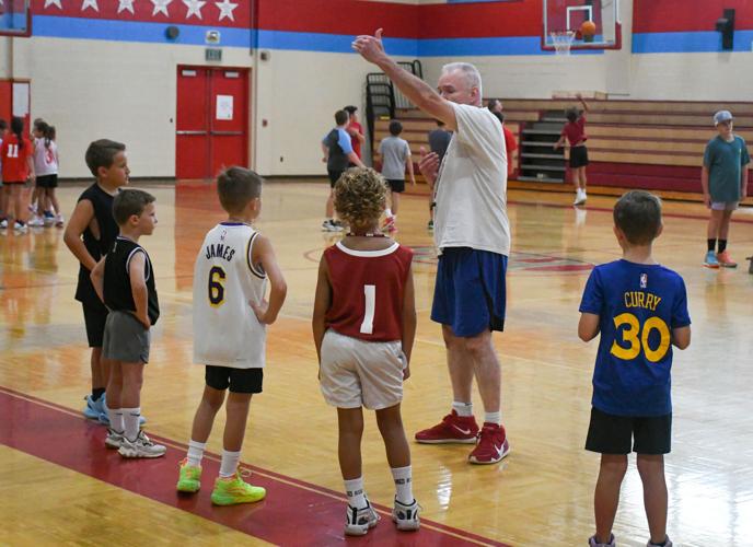 PHOTOS: Klark James hosts basketball camp in New Site