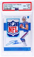 Josh Allen National Treasures Rookie Patch Autograph 1/1 Sells for $1.7 Million, a Record for Any Josh Allen Card