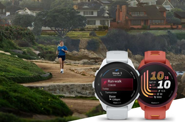 The purpose-built Forerunner 70 and Forerunner 170 from Garmin are easy-to-use and loaded with features to kick-start a running journey or help dial in training.