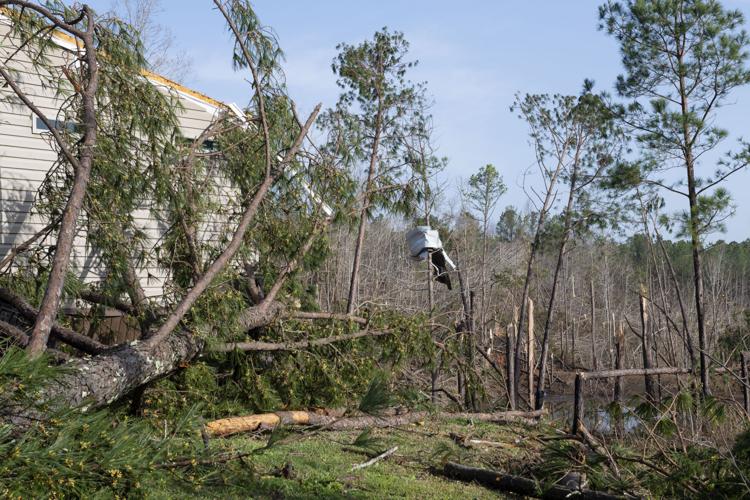 PHOTOS: Tornado damage and cleanup in Tallapoosa County