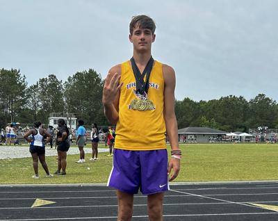Tallassee’s Slay wins sectional championship in four events