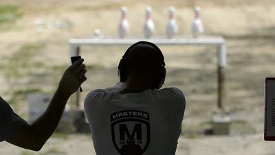 Shooting club hosts competitive, but fun event