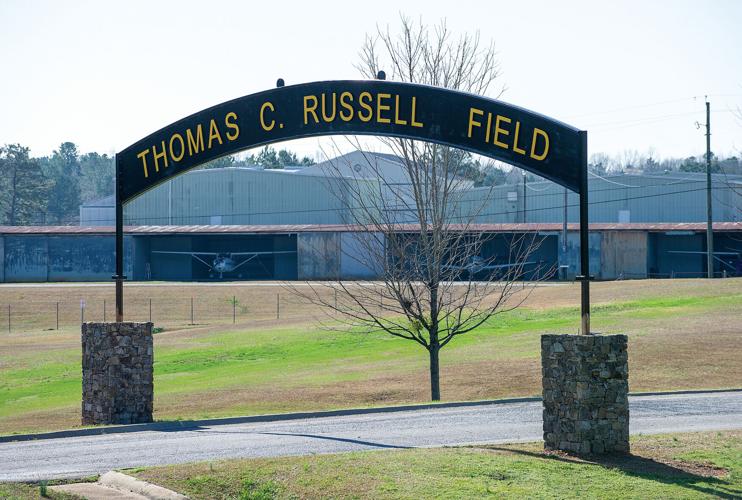 Sign welcomes visitors flying to Alexander City