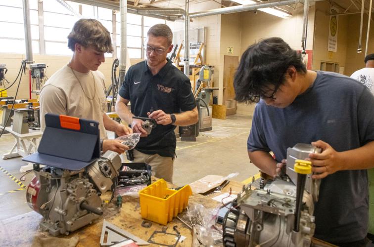 PHOTOS: Tallassee High School small motors class