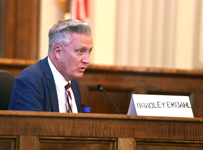 Cliff Williams / TPI Bradley Ekdahl is running for circuit court judge Place 5 in 19th Judicial Circuit. Hee is on the Republican primary ballot. Ekdahl has experience in contracts and criminal law as a criminal defense attorney, a municipal prosecutor and as municipal judge.