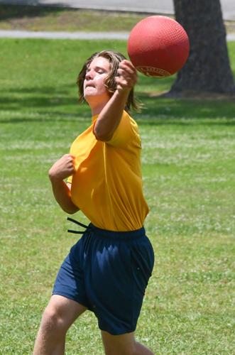 PHOTOS: Benjamin Russell Navy JROTC plays kickball