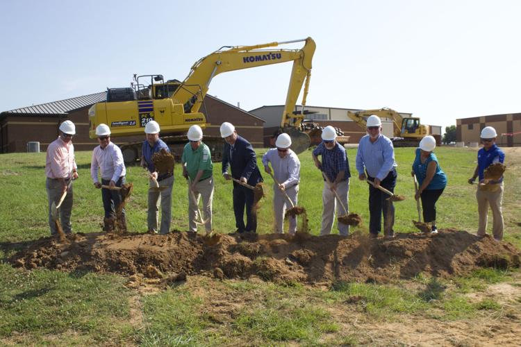 Ground-breaking held for new Reeltown High gym