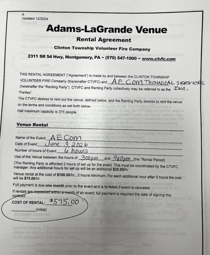 rental agreement