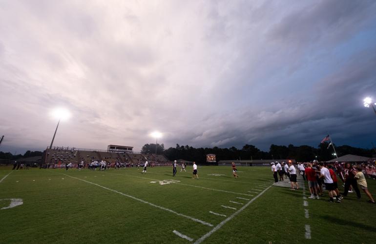 PHOTOS: Rain doesn't stop Stanhope Elmore's 37-0 shutout of Selma