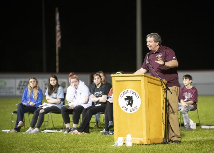 PHOTOS: Candle light vigil for Elmore County High School student Gardner Cameron