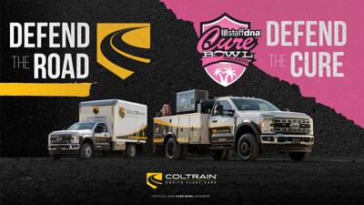 Coltrain Onsite Fleet Care, an official sponsor of the 2026 StaffDNA Cure Bowl, brings its "Defend the Road" mission to the fight against cancer with "Defend the Cure."