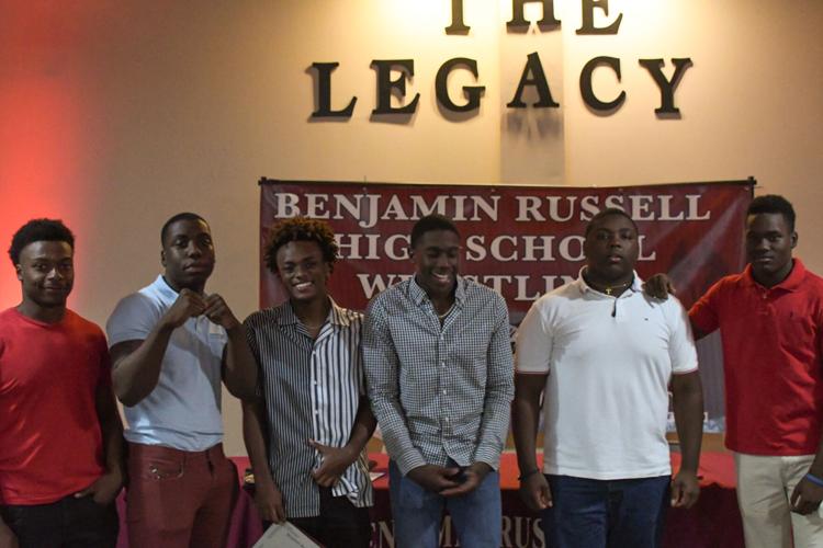 Benjamin Russell honors team at annual wrestling banquet