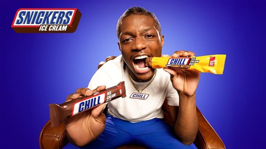 NFL prospect Carnell Tate and SNICKERS® Ice Cream are cooling down the hottest 2026 NFL Draft takes with new limited-edition “Chill” bars and custom-designed “Chill Chain.”