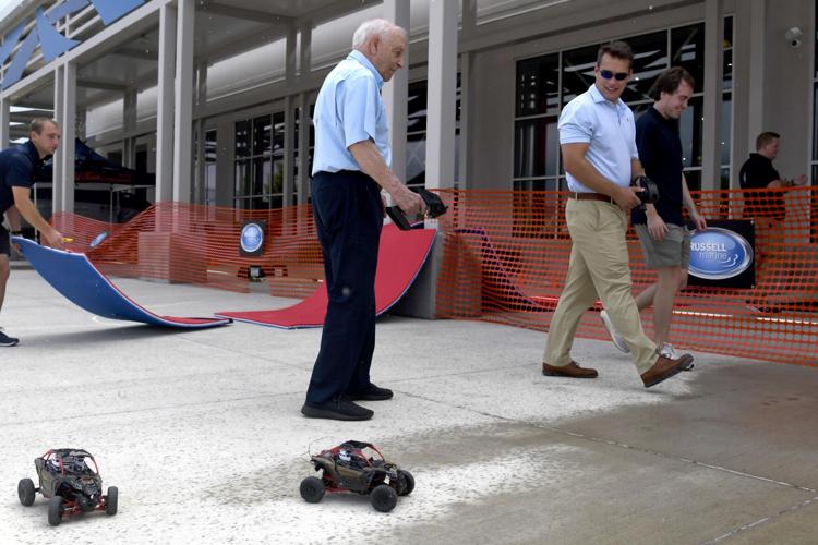 PHOTOS: Russell Marine cuts ribbon on outdoor center