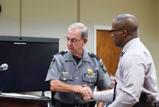 White’s retirement recognized at commission meeting