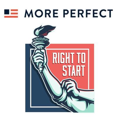 More Perfect and Right To Start logo