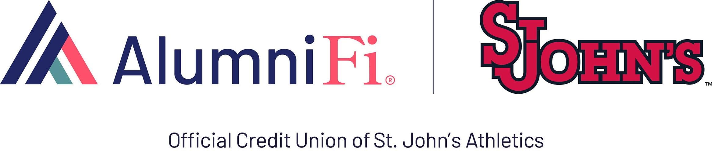 AlumniFi x St. John's logos