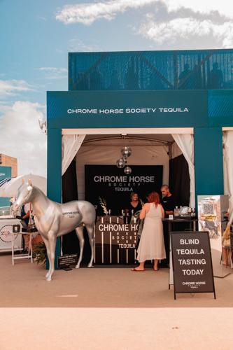 Blind tastings at the Longines Global Champions Tour’s Equestrian Village invited guests to challenge expectations and discover Chrome Horse Society.