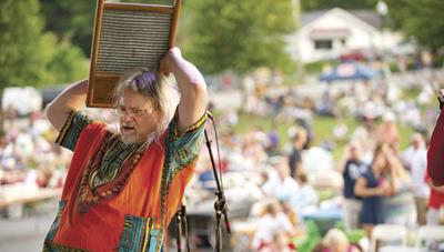 Rocking in Strand Park