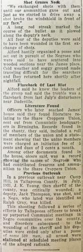 Local coverage of The Share Croppers Union