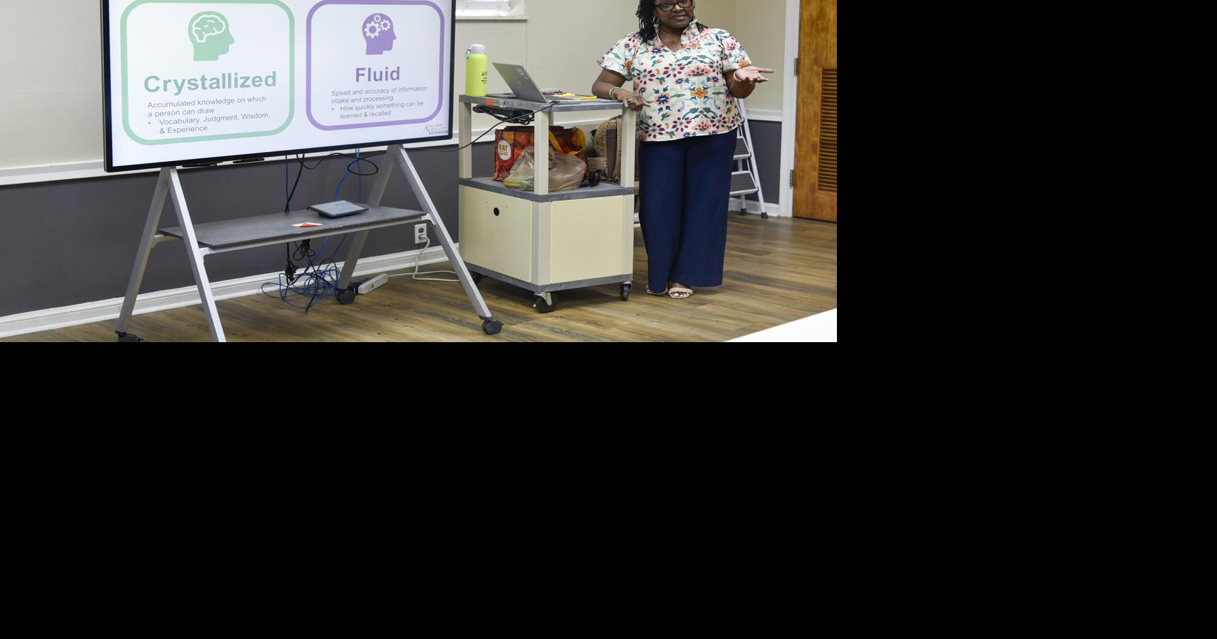 Extension office class shares tips for strong memory