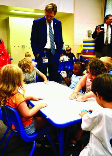 State superintendent Mackey tours city schools