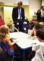 State superintendent Mackey tours city schools