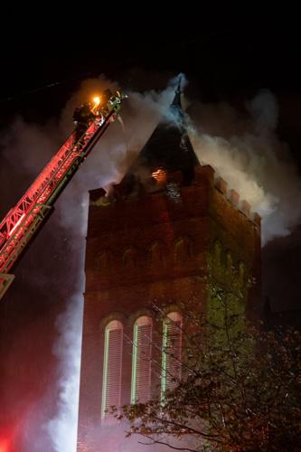 PHOTOS: Fire at First United Methodist Church