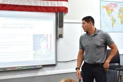 Military experience comes in handy for Elmore County history teacher