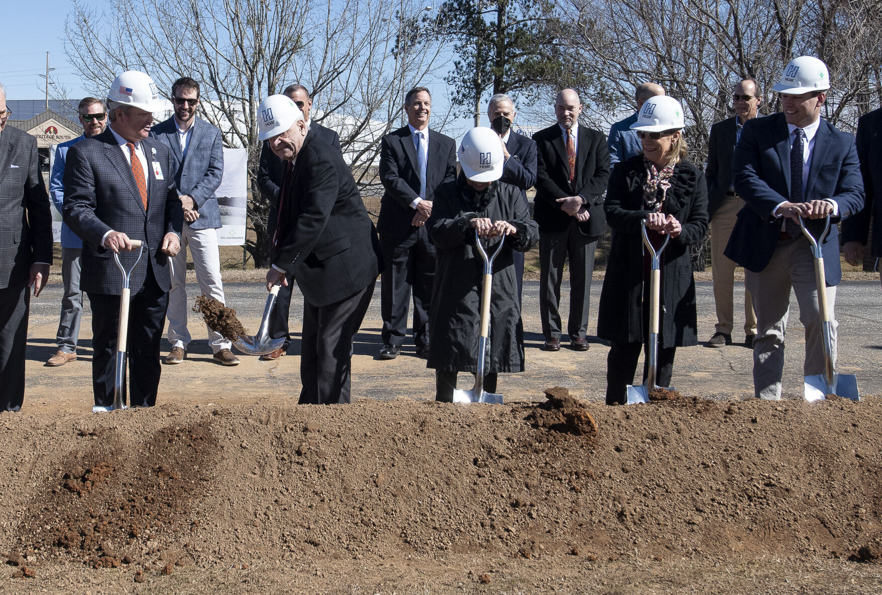 PHOTOS: Groundbreaking at Russell Medical expansion