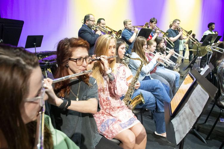 PHOTOS: Glasscock conducts special eighth grade band for last time