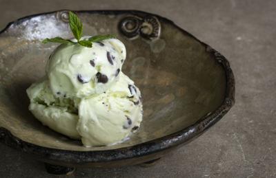 Mint Chocolate Chip Ice Cream