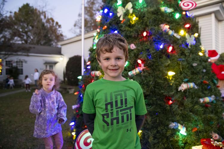 PHOTOS: Christmas tree in Eclectic is lit
