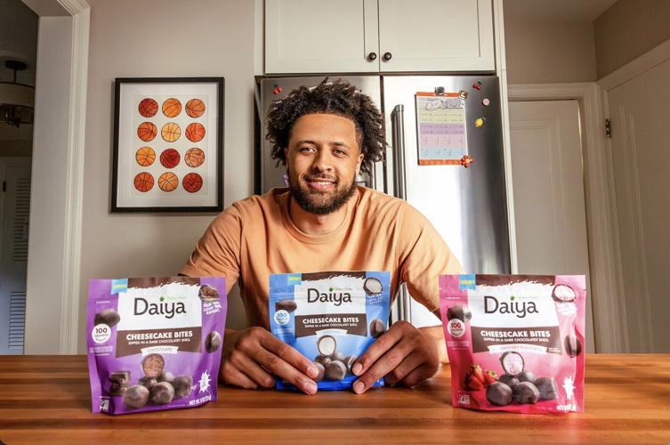 NBA All-Star Cade Cunningham partners with Daiya to launch new Cheesecake Bites, available in Original, Strawberry and Chocolate varieties.