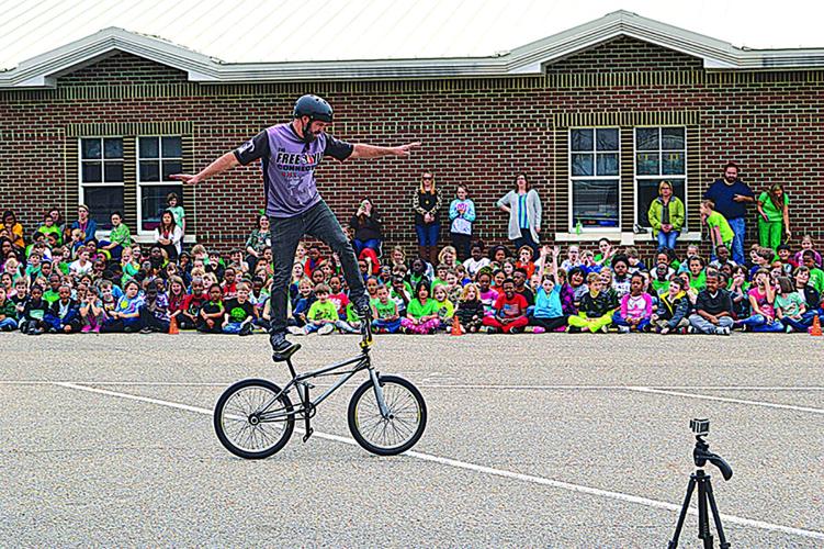 BMX blow out teaches kids to cool it in school for fun later
