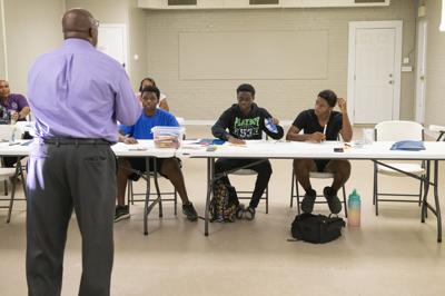 Students learn about accomplishing goals, staying drug free