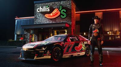 Chili’s Grill & Bar returns to the track March 1 in Austin, Texas, and it’s bringing Ride the ‘Dente™ along for more high-speed circuits with Spire Motorsports and driver Carson Hocevar.