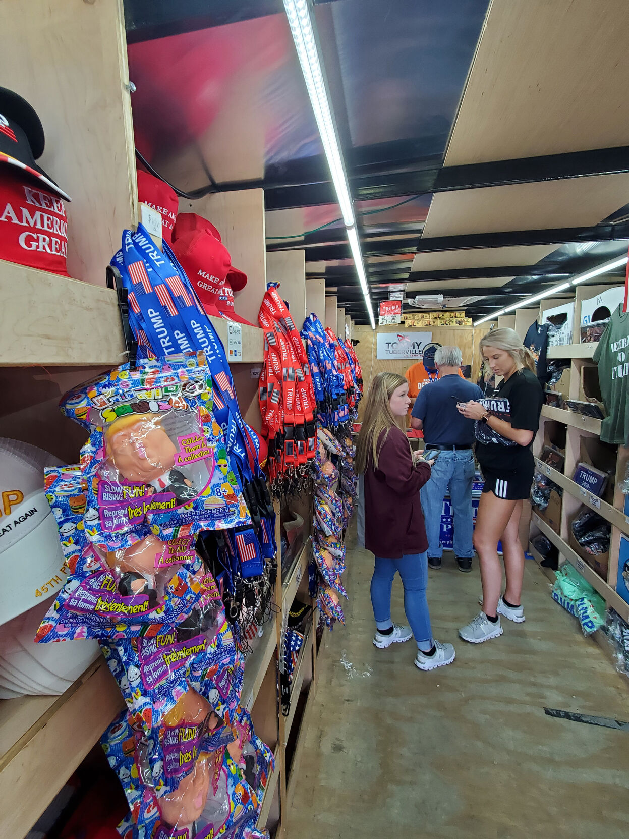 PHOTOS: Trump Bus in Alex City through Saturday