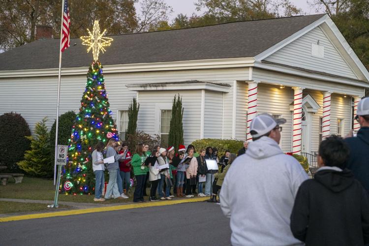 PHOTOS: Christmas tree in Eclectic is lit