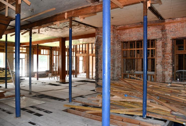 PHOTOS: Miller Hotel restoration underway