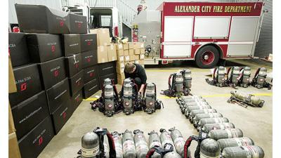 Alexander City Fire Department gets new breathing equipment with grant money
