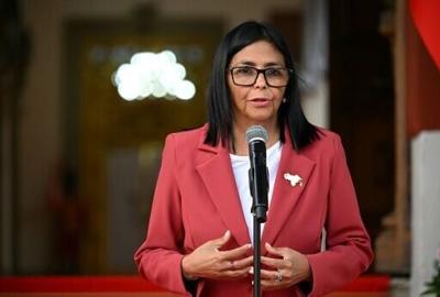 Delcy Rodriguez sees the lifting of sanctions as a first step toward a complete end of US sanctions against Venezuela